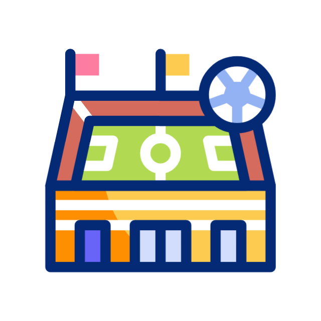 스포츠 경기장 animated icon 스포츠 경기장 animated icon