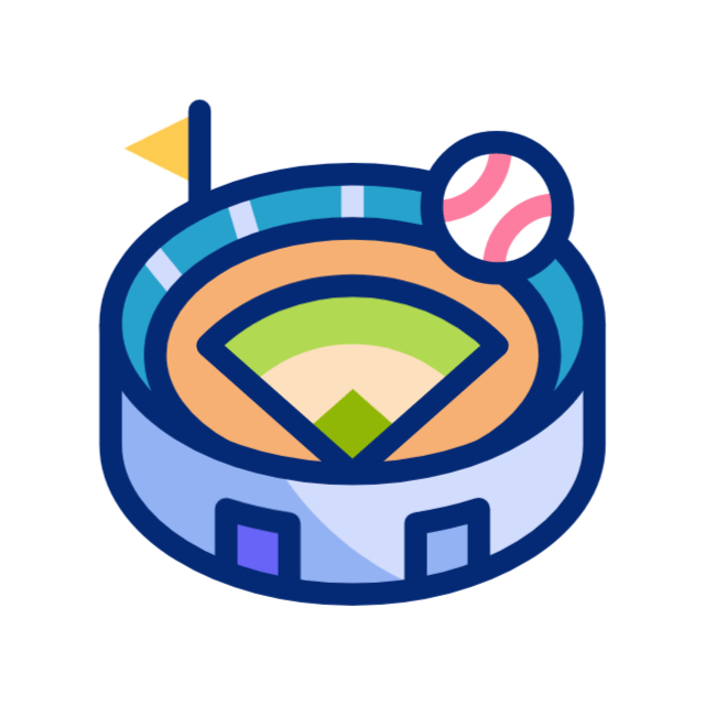 Sports stadium animated icon Sports stadium animated icon