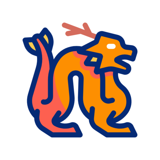 Dragon animated icon Dragon animated icon