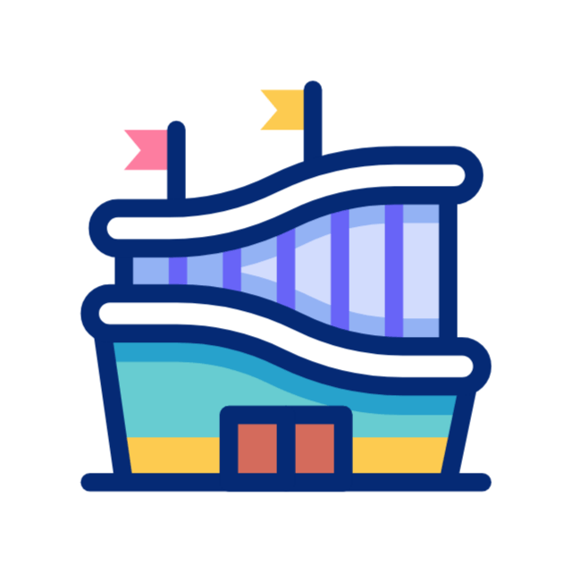 경기장 animated icon 경기장 animated icon