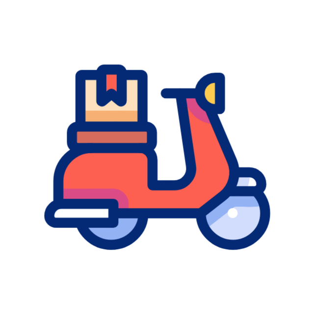 Курьер animated icon Курьер animated icon