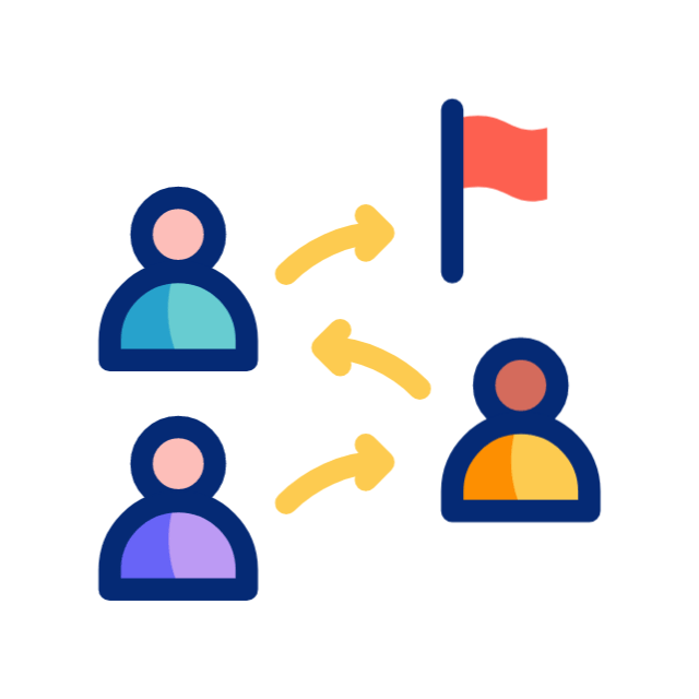 teambildung animated icon teambildung animated icon