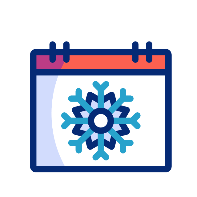 Ice fishing animated icon Ice fishing animated icon