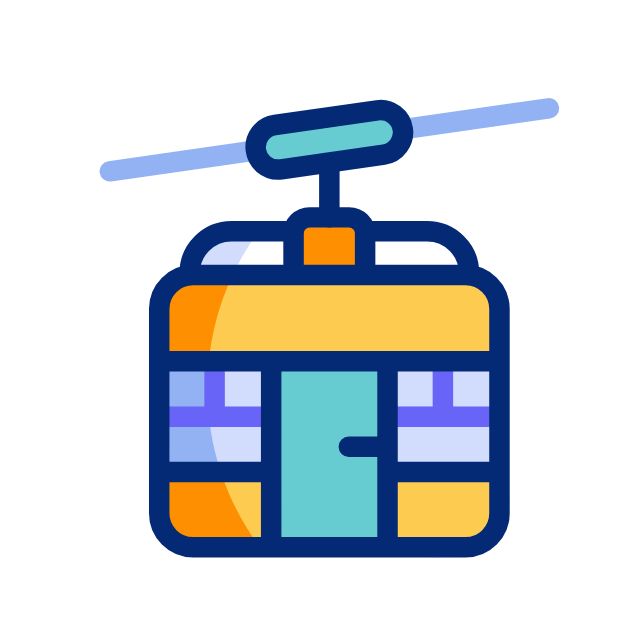 Ice fishing animated icon Ice fishing animated icon