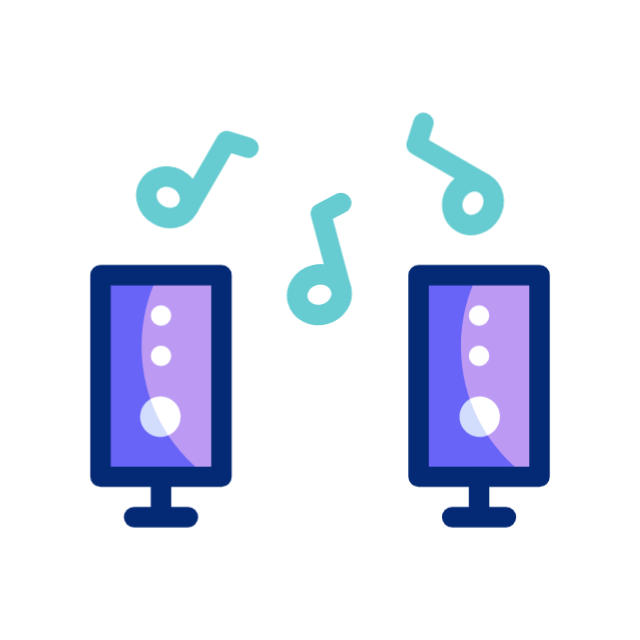 Confetti animated icon Confetti animated icon