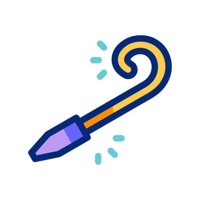 confete animated icon confete animated icon