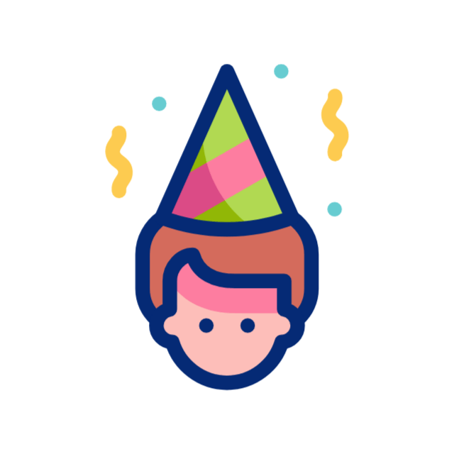 색종이 조각 animated icon 색종이 조각 animated icon