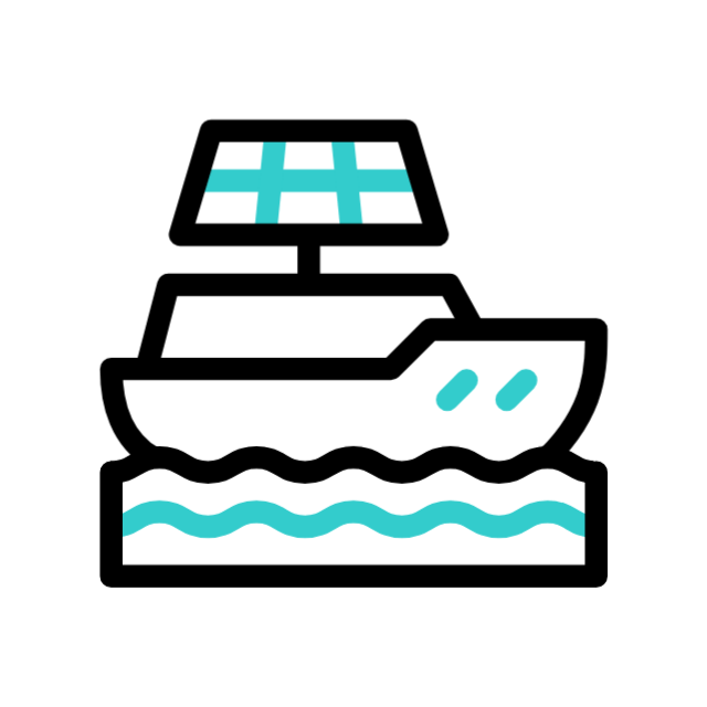 Solar panel animated icon Solar panel animated icon