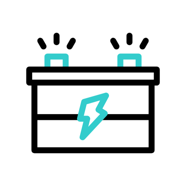 Solar panel animated icon Solar panel animated icon