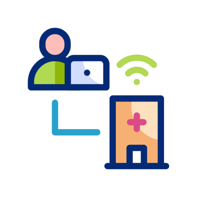 télémédecine animated icon télémédecine animated icon