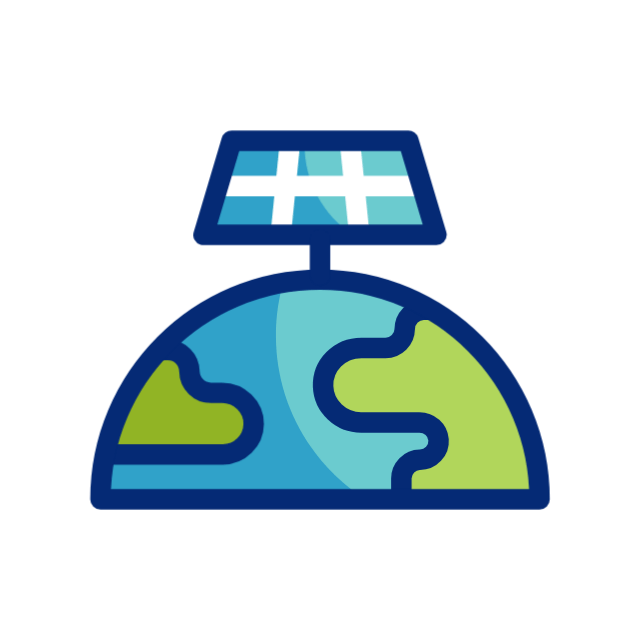 태양광 패널 animated icon 태양광 패널 animated icon