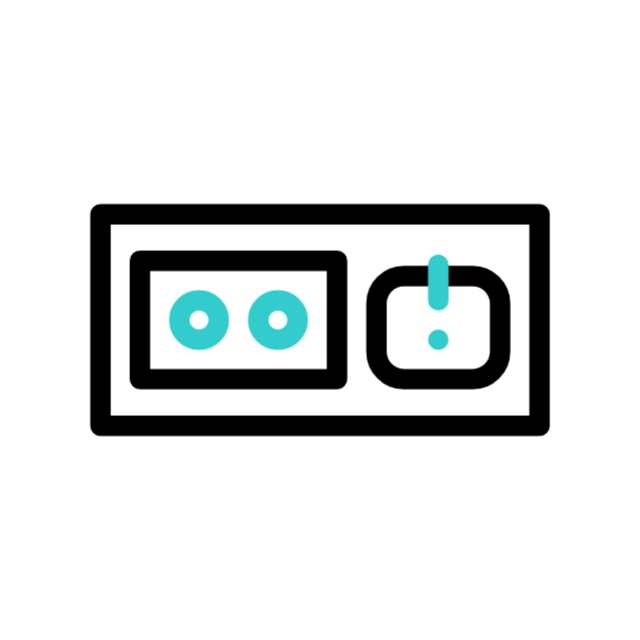 Gas stove animated icon Gas stove animated icon