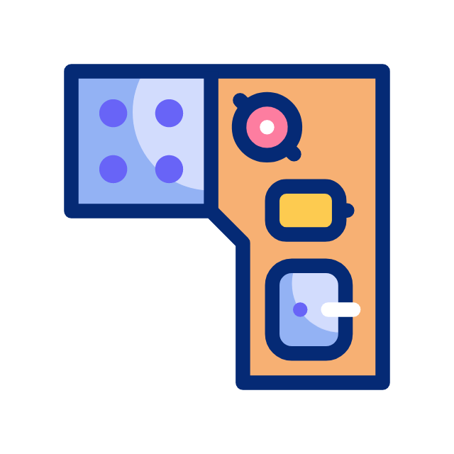 가스 스토브 animated icon 가스 스토브 animated icon