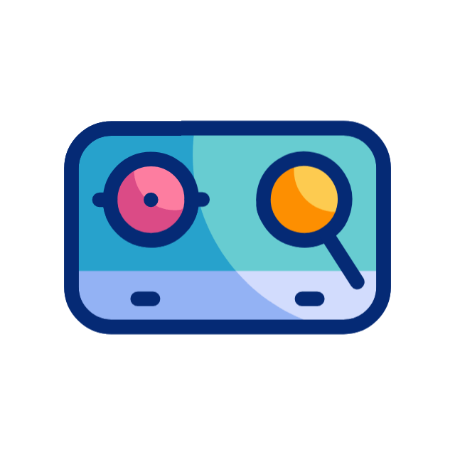 가스 스토브 animated icon 가스 스토브 animated icon