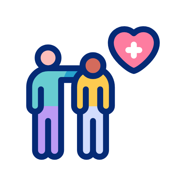 Helping animated icon Helping animated icon