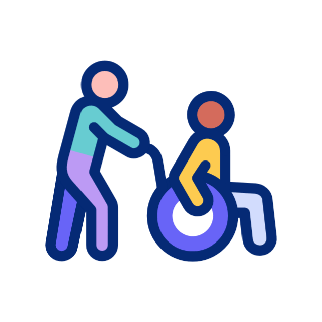 Helping animated icon Helping animated icon