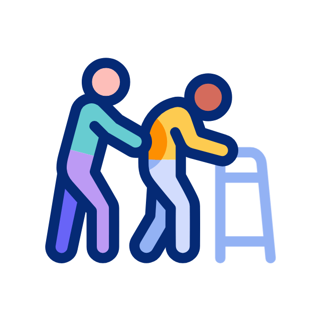 노인 animated icon 노인 animated icon