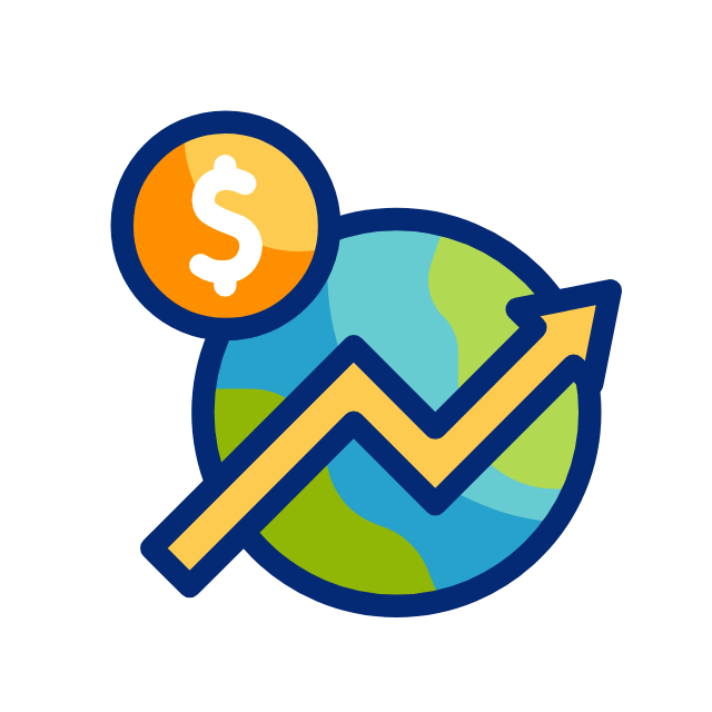 Économie animated icon Économie animated icon