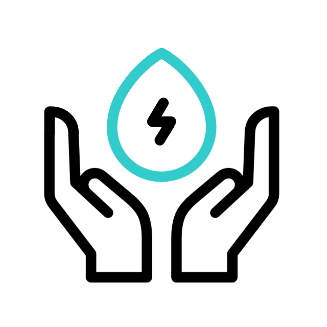 Green city animated icon Green city animated icon