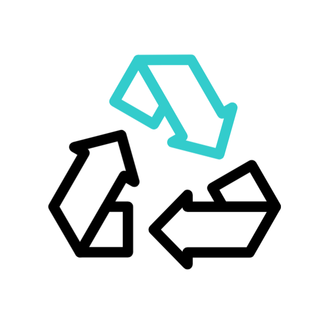 Green city animated icon Green city animated icon