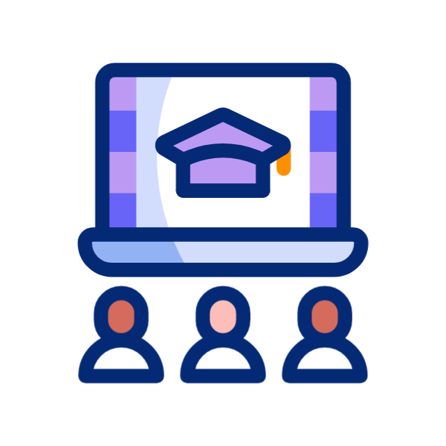 seminário on-line animated icon seminário on-line animated icon
