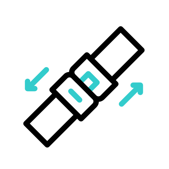 Seatbelt animated icon Seatbelt animated icon
