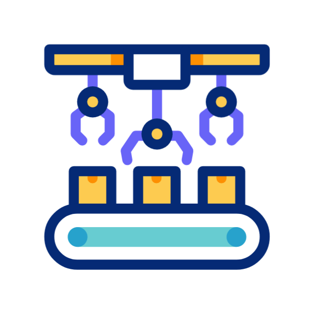 industrieroboter animated icon industrieroboter animated icon