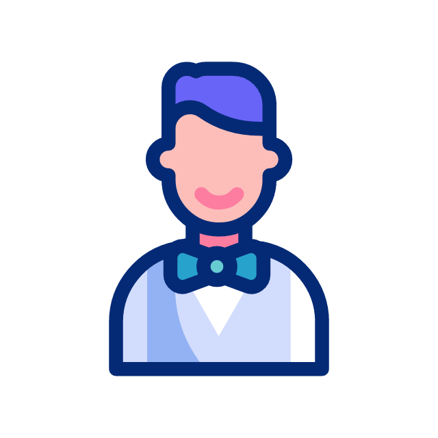 Tour guide animated icon Tour guide animated icon