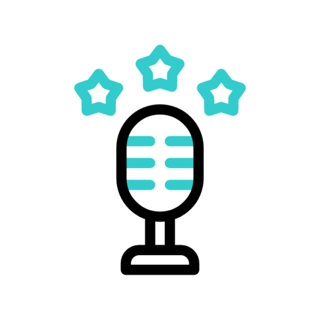 Podcast animated icon Podcast animated icon