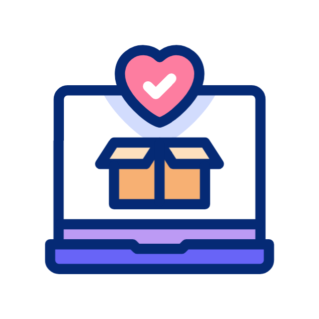 Онлайн пожертвование animated icon Онлайн пожертвование animated icon