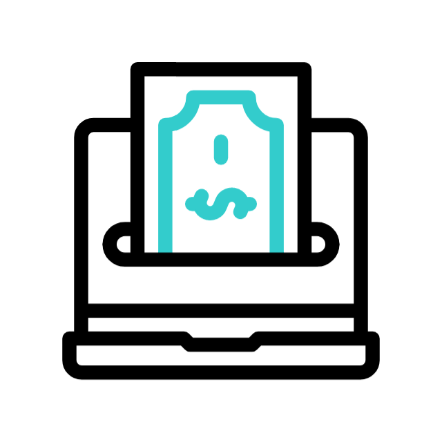 Онлайн пожертвование animated icon Онлайн пожертвование animated icon