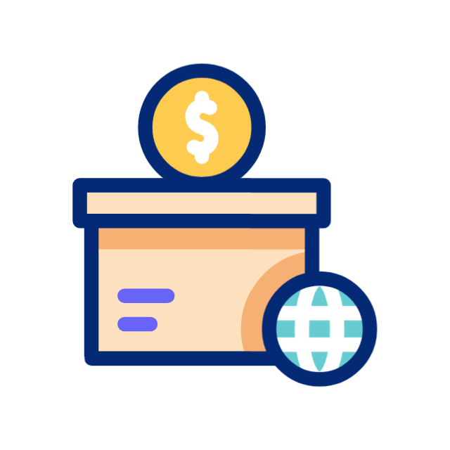 Онлайн пожертвование animated icon Онлайн пожертвование animated icon