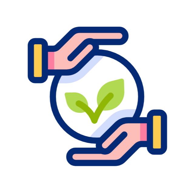 지속 가능한 여행 animated icon 지속 가능한 여행 animated icon
