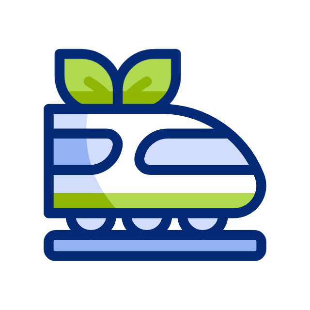 지속 가능한 여행 animated icon 지속 가능한 여행 animated icon