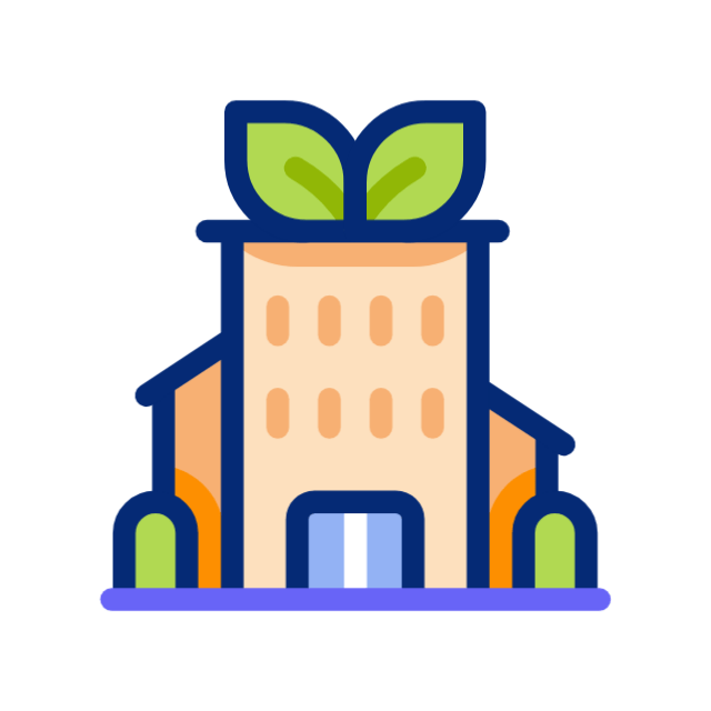 지속 가능한 여행 animated icon 지속 가능한 여행 animated icon