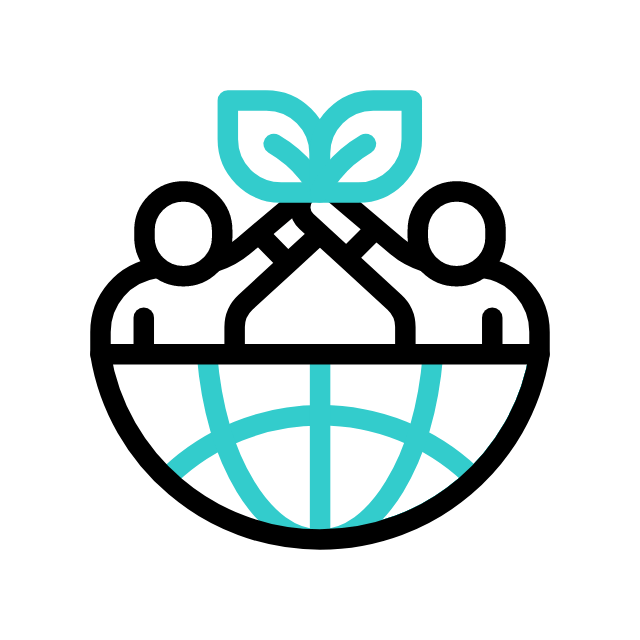 지속 가능한 여행 animated icon 지속 가능한 여행 animated icon