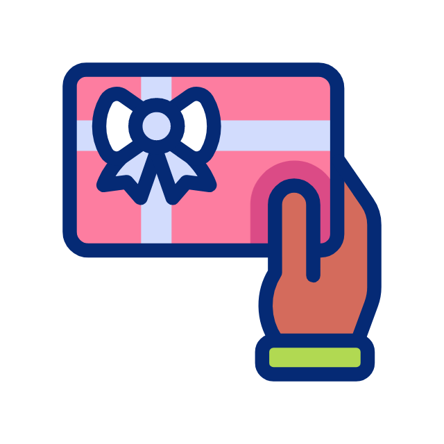 Gift card animated icon Gift card animated icon
