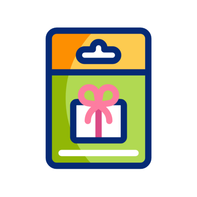 Gift card animated icon Gift card animated icon