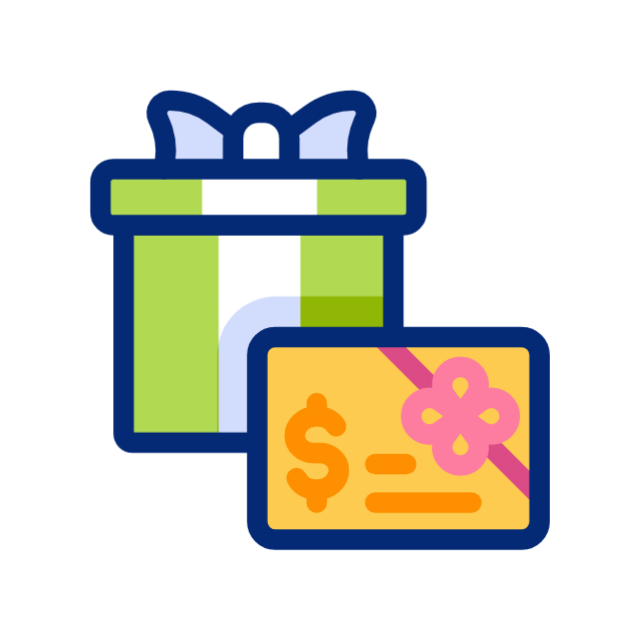 Gift card animated icon Gift card animated icon