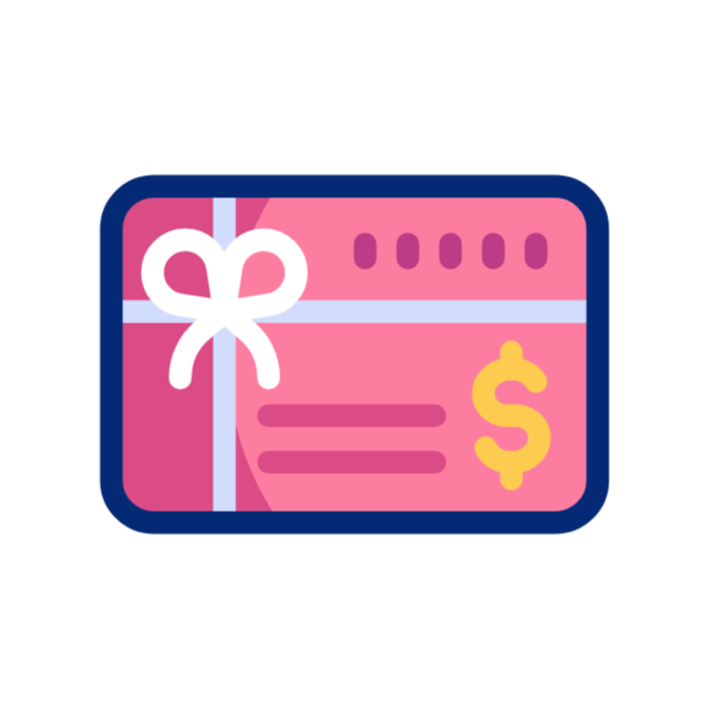 Gift card animated icon Gift card animated icon