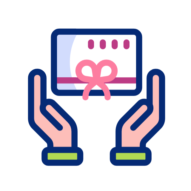 Gift card animated icon Gift card animated icon