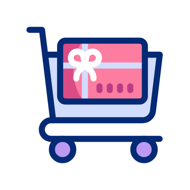 Gift card animated icon Gift card animated icon