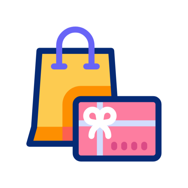 Gift card animated icon Gift card animated icon