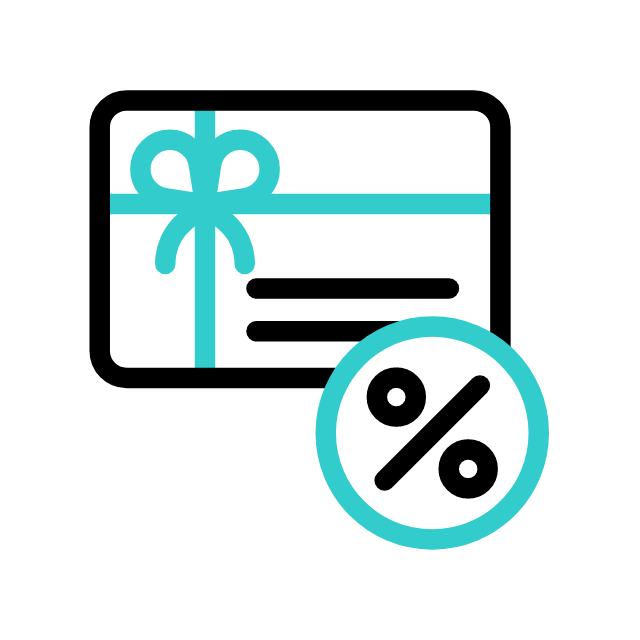 Gift card animated icon Gift card animated icon
