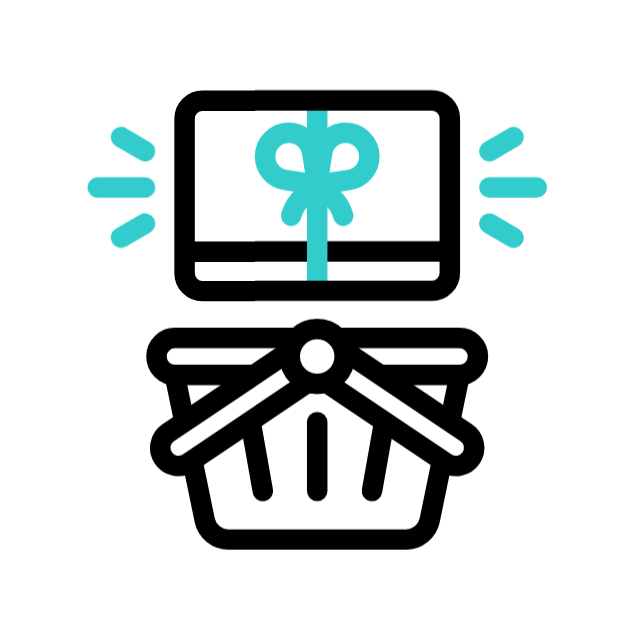 Gift card animated icon Gift card animated icon