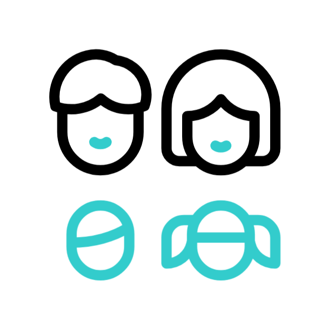 가족 구성원 animated icon 가족 구성원 animated icon