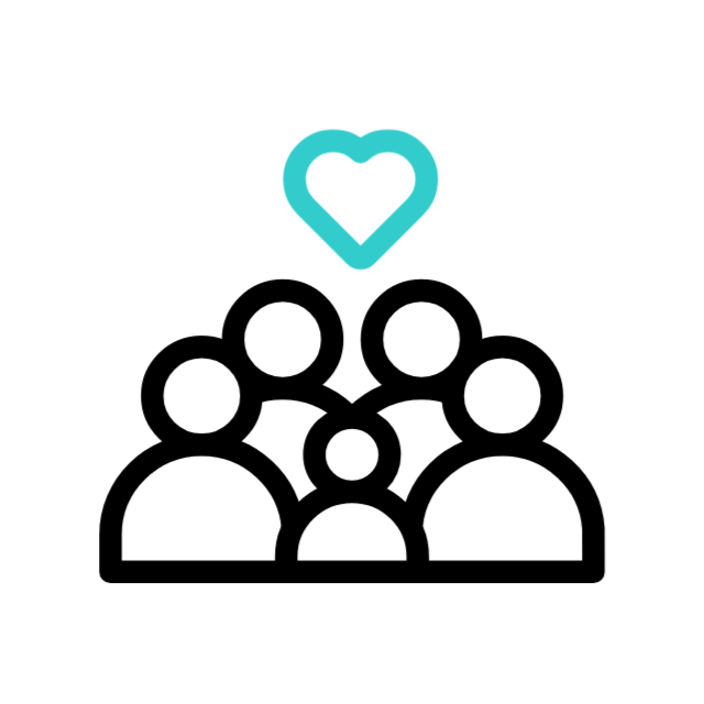 Family members animated icon Family members animated icon