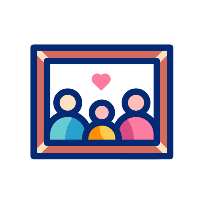 membros da família animated icon membros da família animated icon