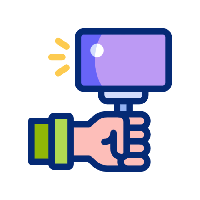 selfie animated icon selfie animated icon