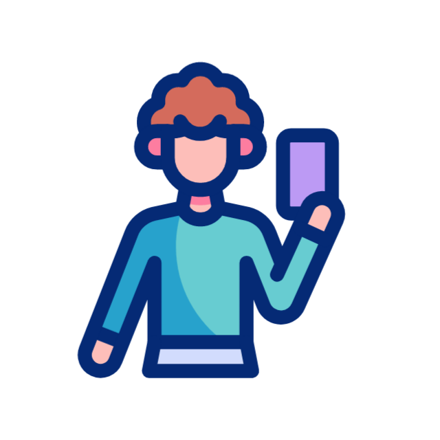 selfie animated icon selfie animated icon